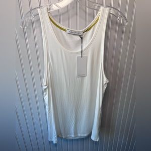 NWT - MIKA JAYMES MODAL SCOOP NECK TANK TOP - SIZE MEDIUM